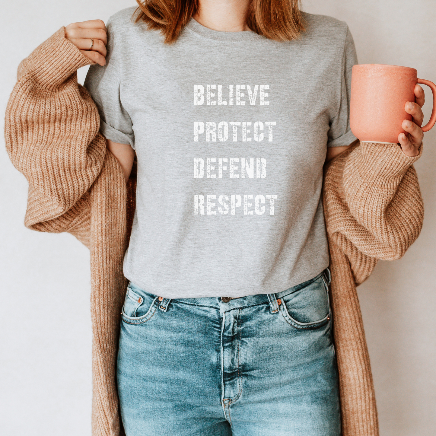 Believe Protect Defend Respect Tee