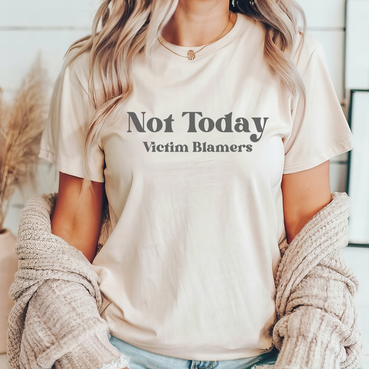 Natural Bella + Canvas Empowerment T-Shirt for Survivors