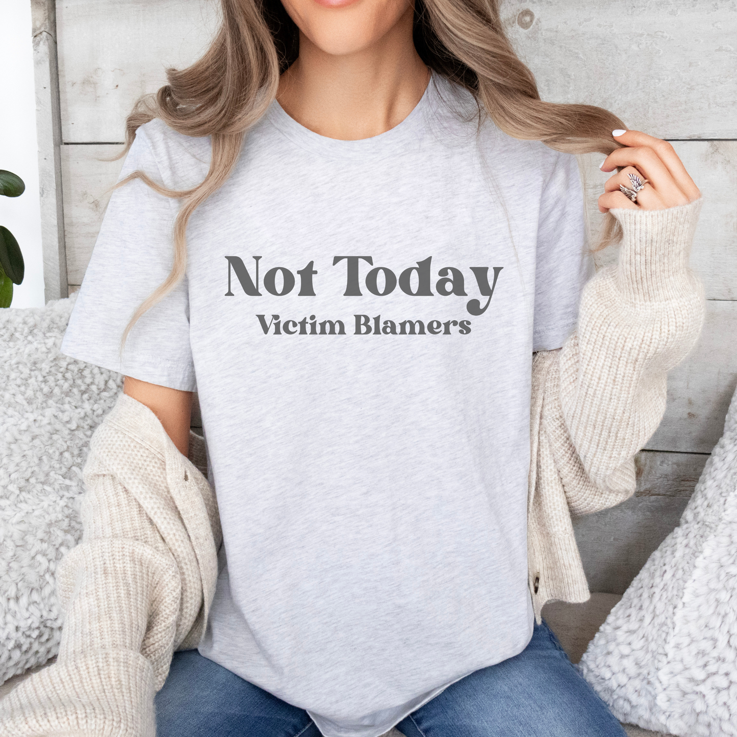 Ash Bella + Canvas Soft Survivor Advocate Shirt