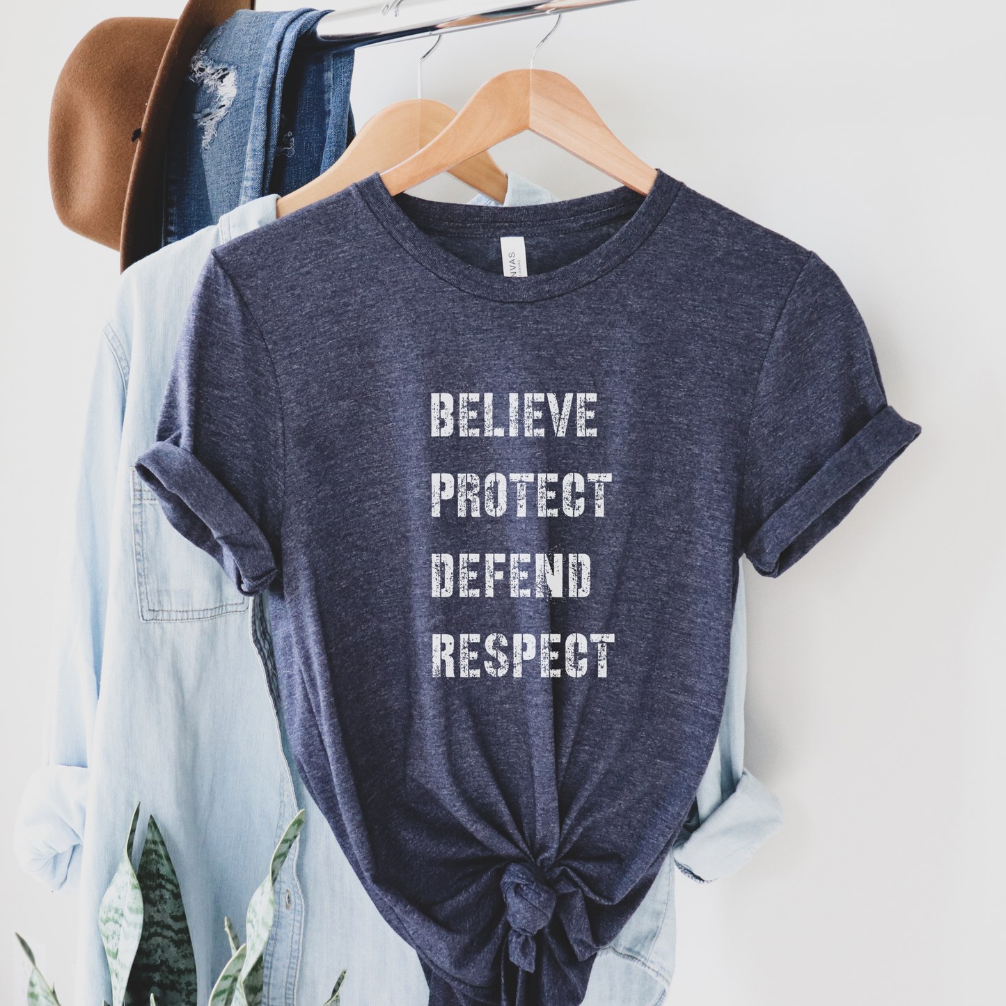 Believe Protect Defend Respect Tee