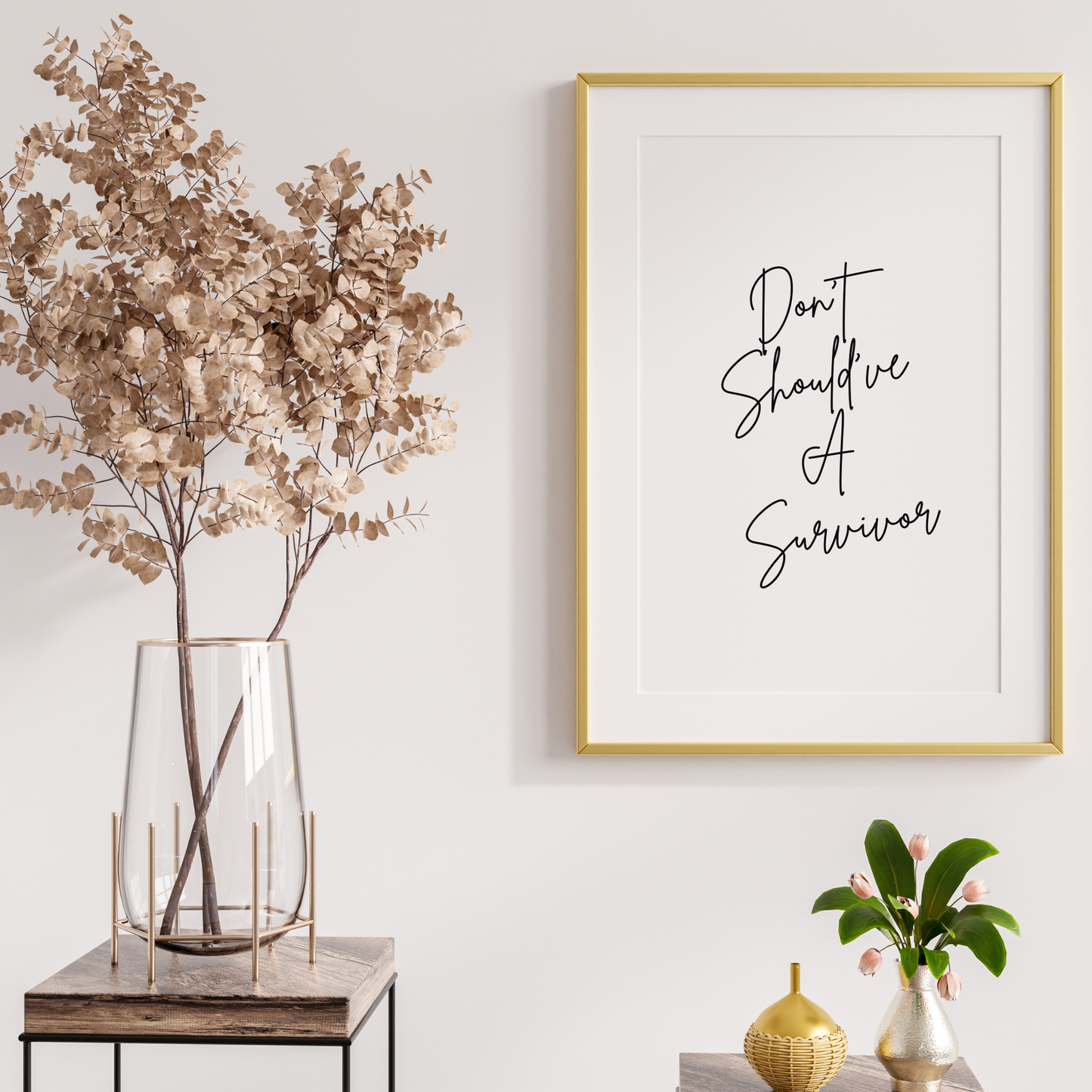 Don’t Shoud’ve A Survivor Wall Art Print Digital Download Affirmation Poster. Gift For Advocate. Believe Survivors Typography Trendy Art Print. Mental Health Dopamine Decor. Empowering Dorm Poster. Victim Advocate Office Art.