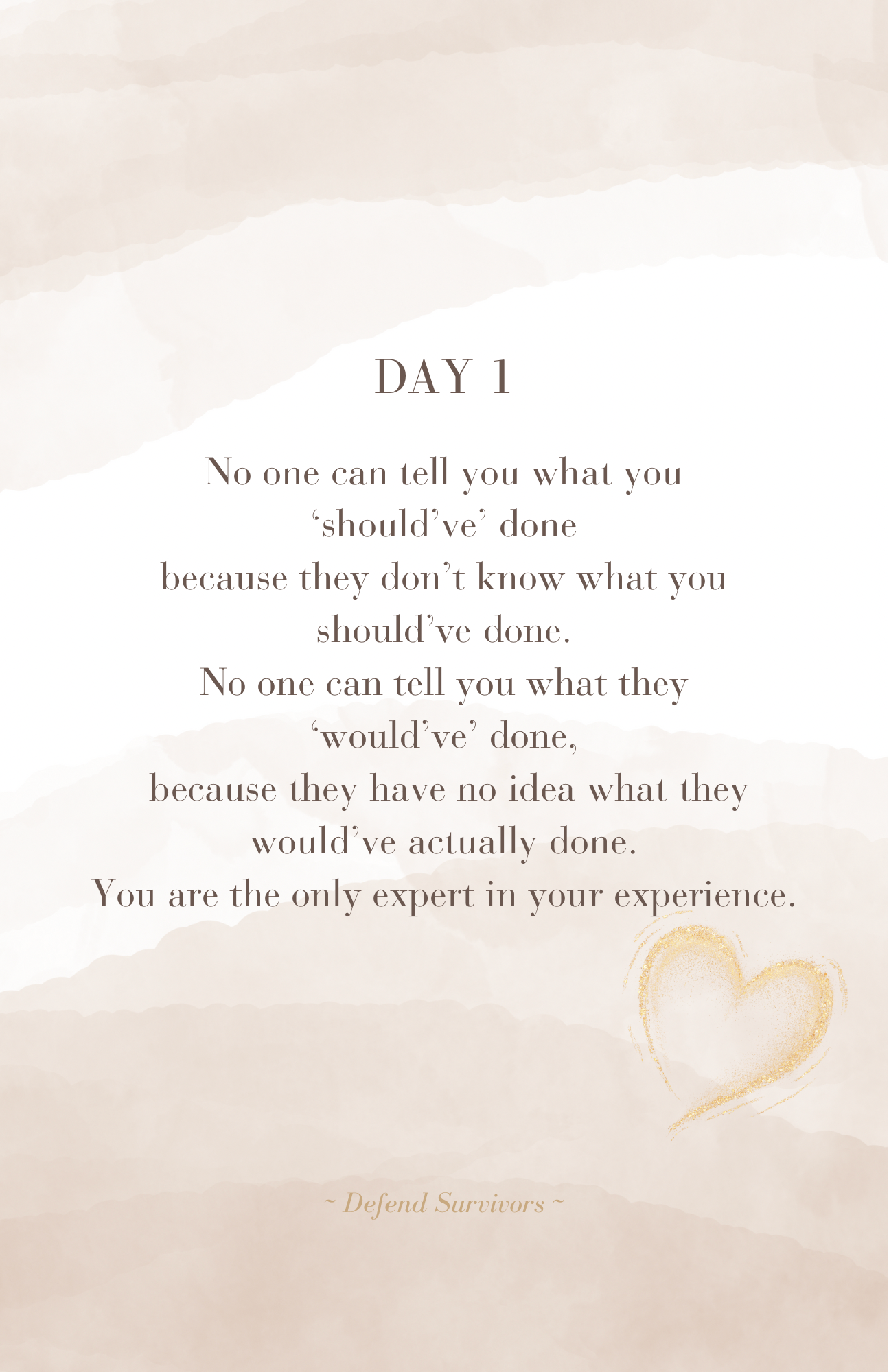 30 Day Affirmation Guide For Survivors Ebook