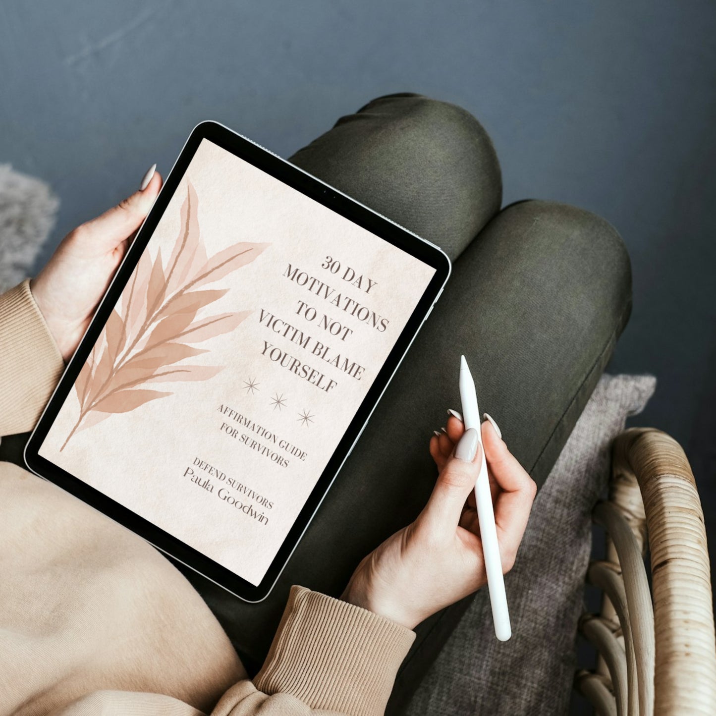 This '30 Day Motivations To Not Victim Blame Yourself’ Ebook written by Paula Goodwin with Defend Survivors is a lovingly crafted guide written to support survivors like you on your healing journey. It's designed to counteract the damaging narratives of victim-blaming culture with affirmations that address common struggles such as self-doubt, forgiveness, self-worth, healing, belief, faith, and love.