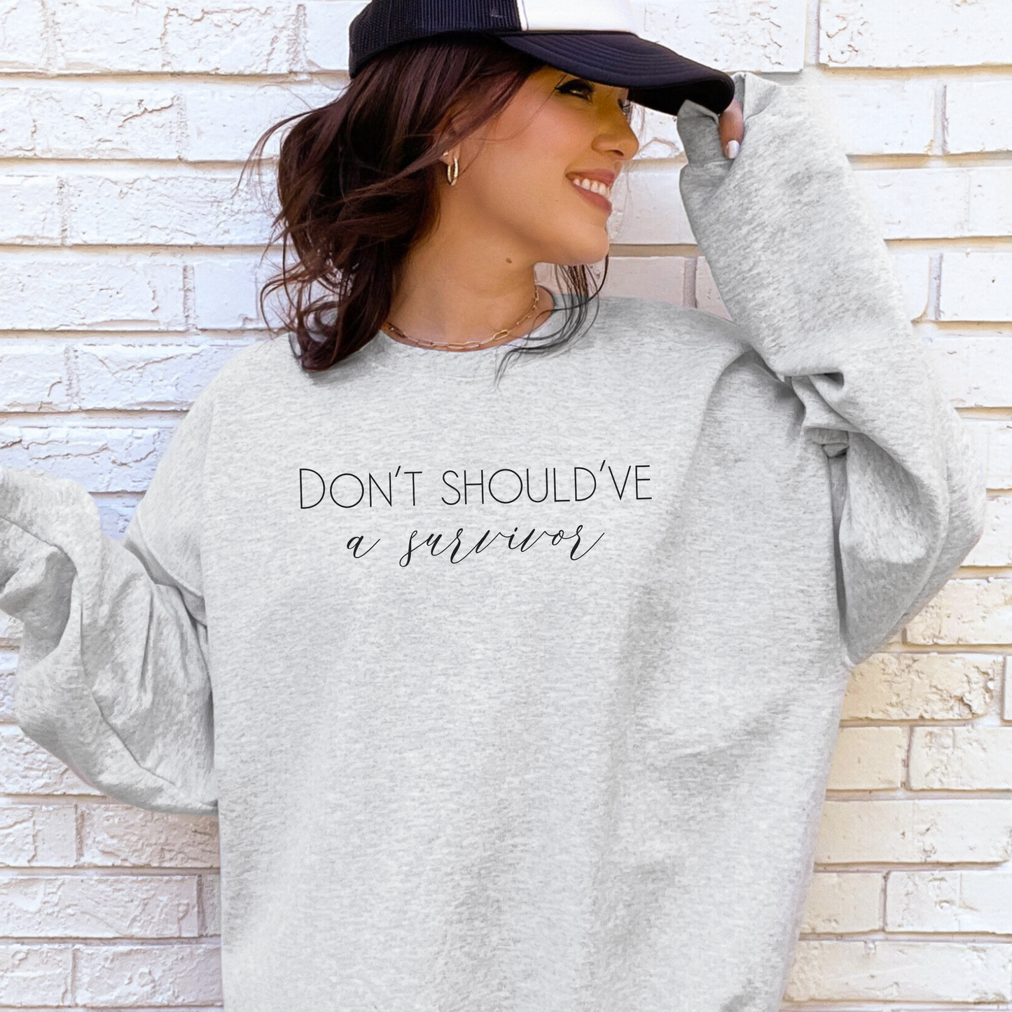 The bold and impactful slogan, "Don't Should've A Survivor," sends a clear message against the harmful practice of victim blaming. By wearing this shirt, you become an advocate for change, contributing to a culture of empathy, understanding, and respect. Perfect for survivors of abuse and trauma, victim advocates, and mental health advocates.