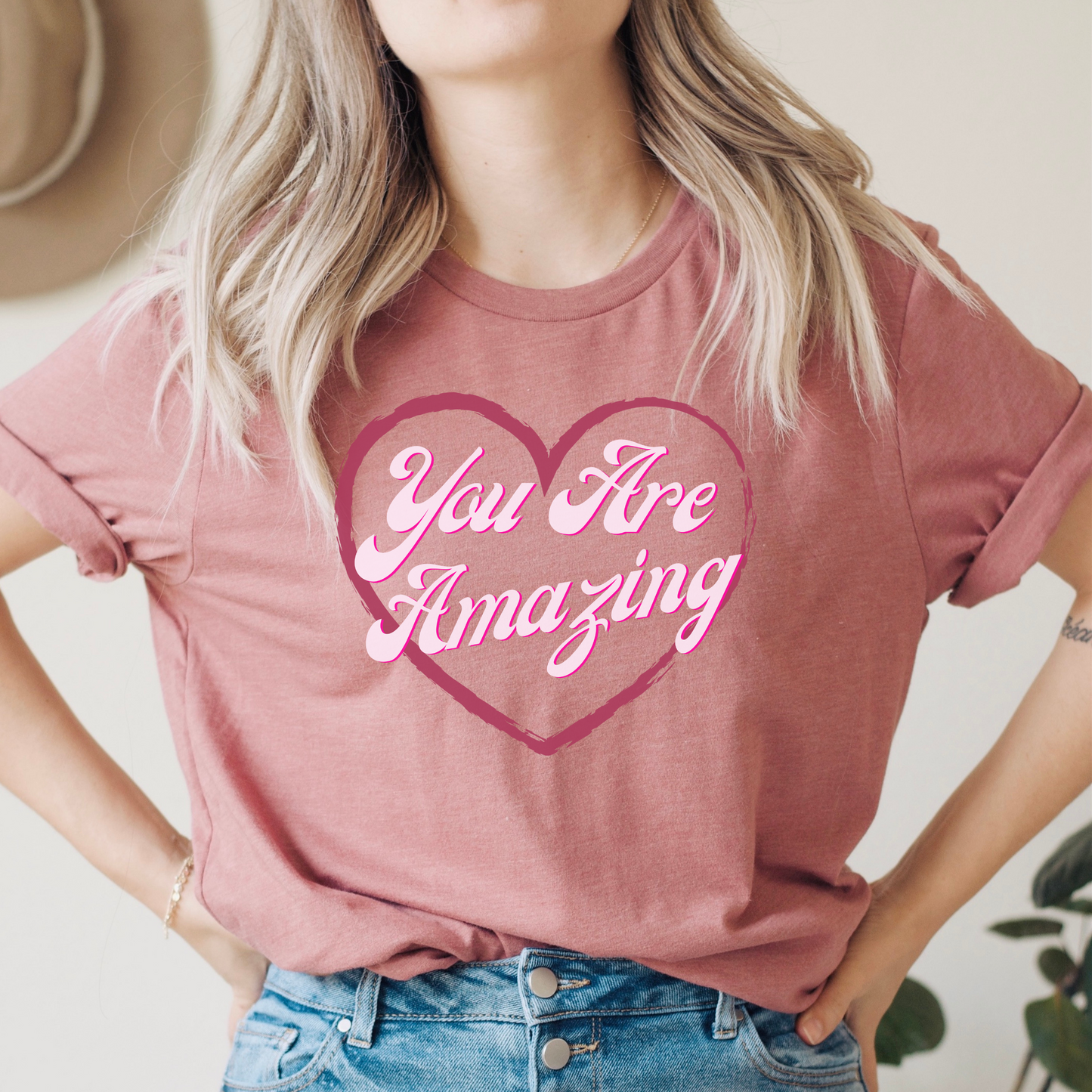 Heart Inspirational Tee
