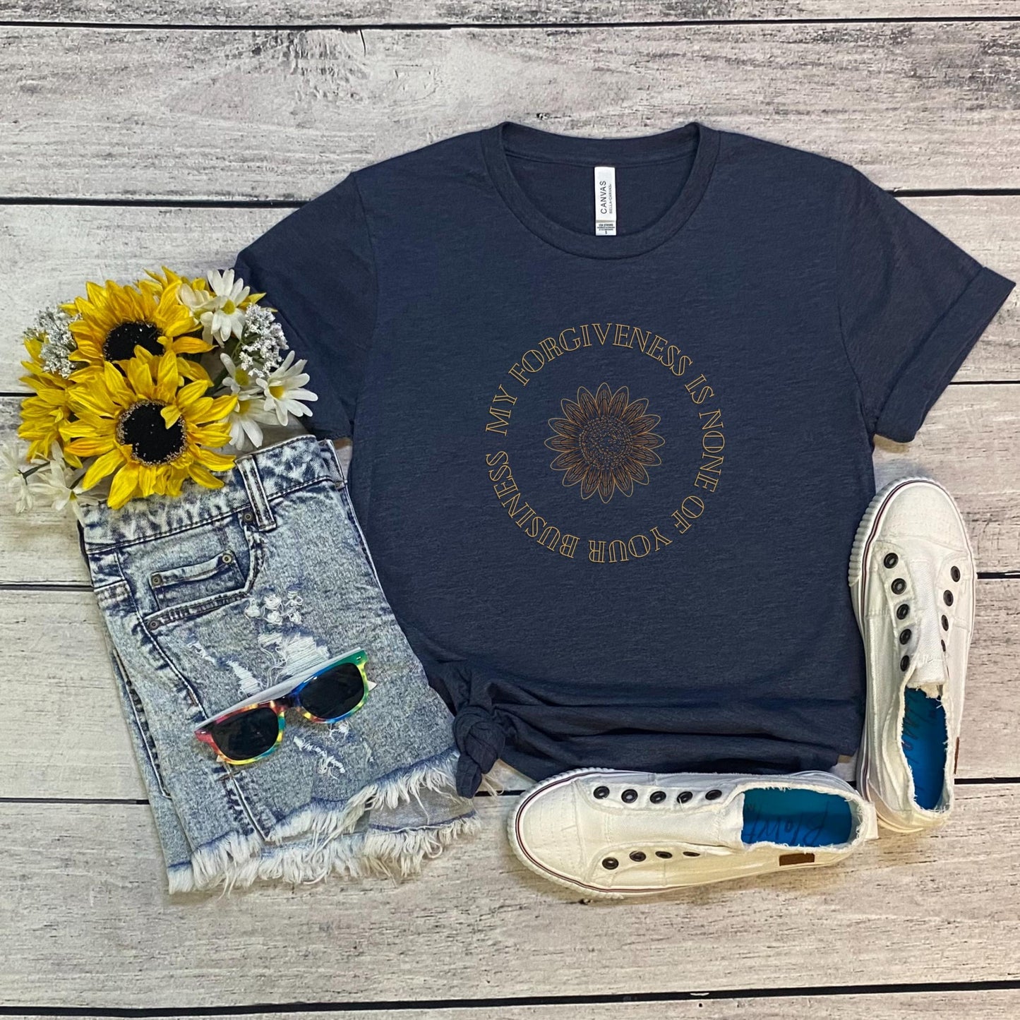 Sunflower Empowerment Tee