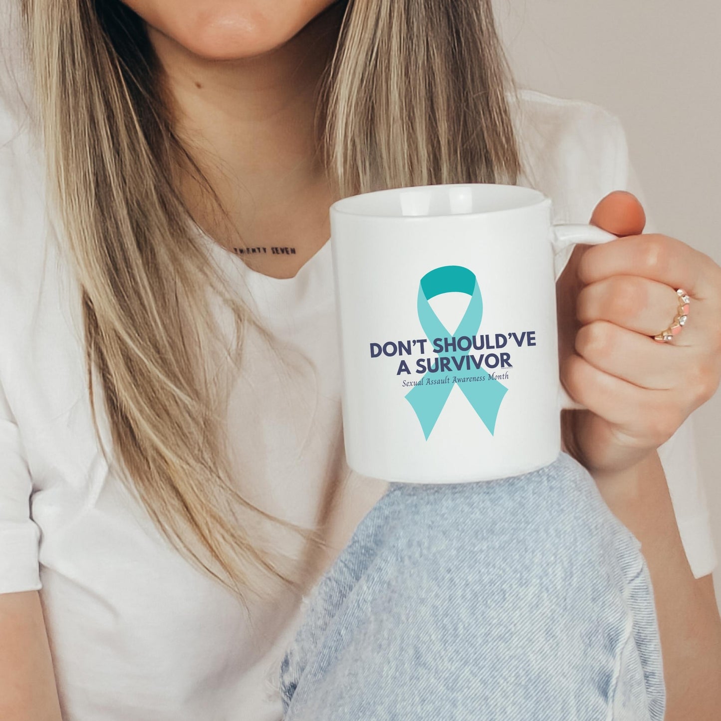 Stop Victim Blaming SAAPM Mug