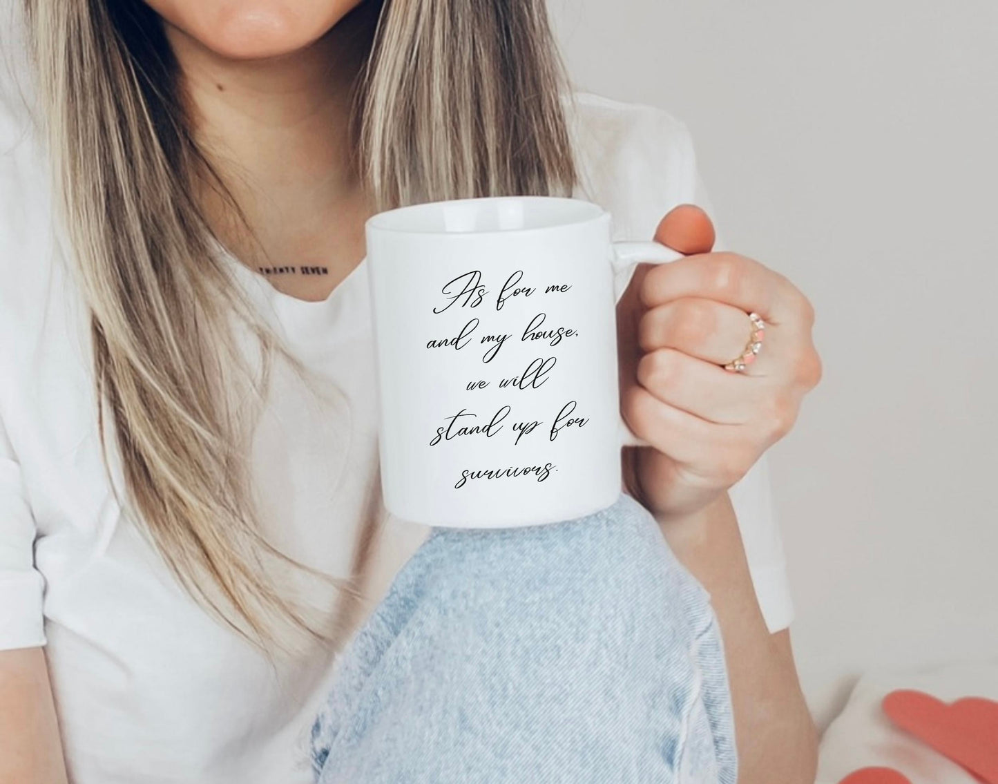 Stand Up For Survivors Mug