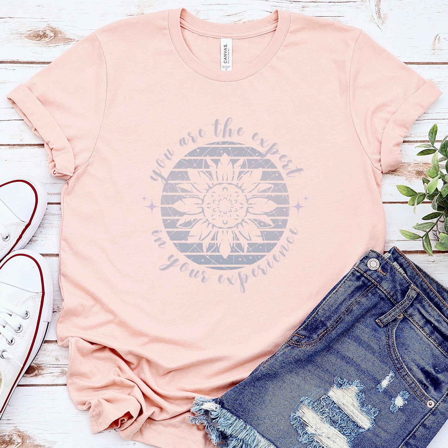 Boho Sunflower Inspiring Tee