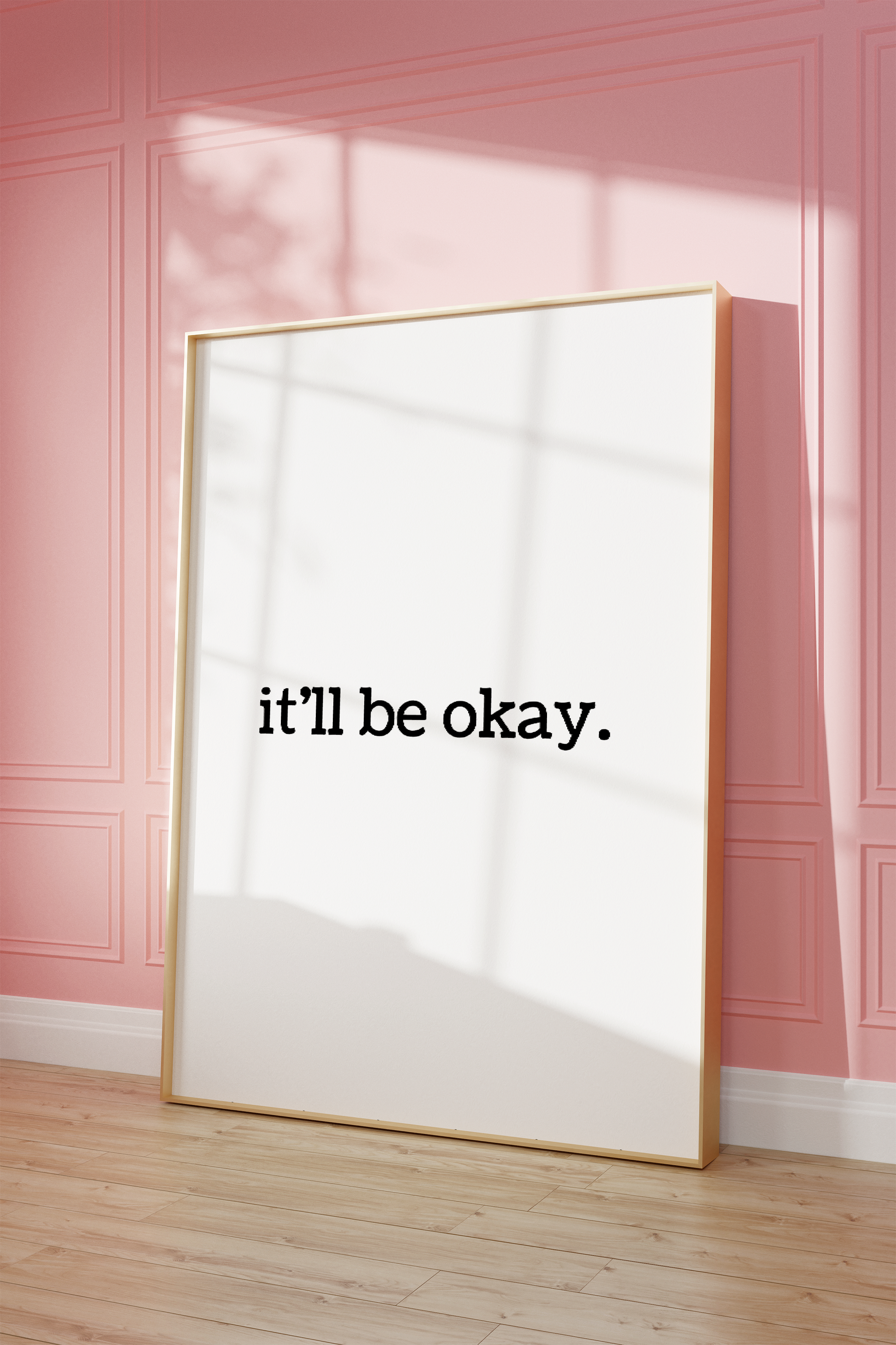 It’ll Be Okay Wall Art Print Digital Download Affirmation Poster. Gift For Advocate. Support Survivors Typography Trendy Art Print. Mental Health Dopamine Decor. Empowering Dorm Poster. Victim Advocate Office Art.