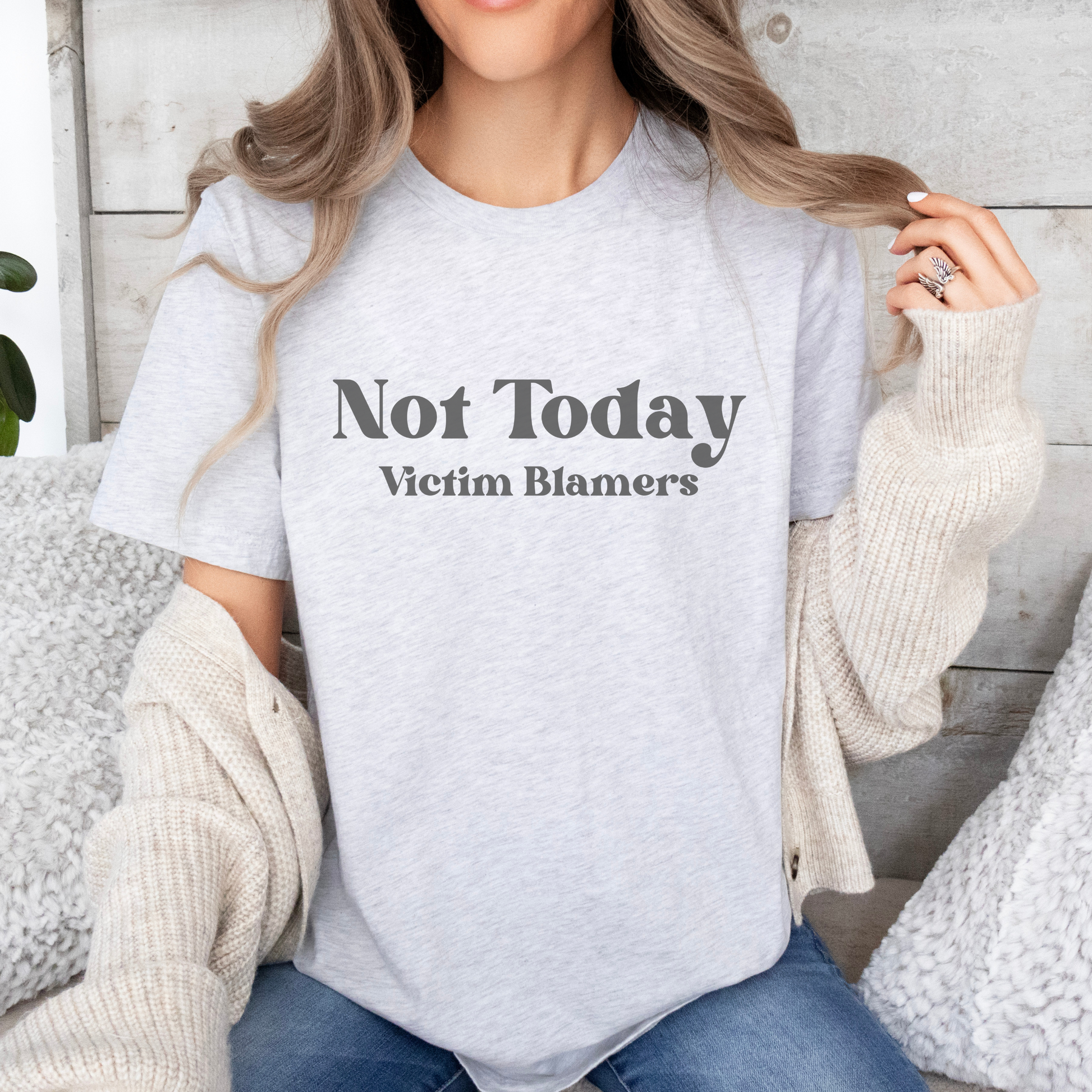 Ash Bella + Canvas Soft Survivor Advocate Shirt