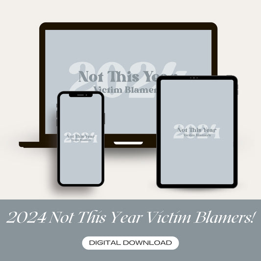 2024 Not This Year (Blues) Digital Device Wallpaper Bundle