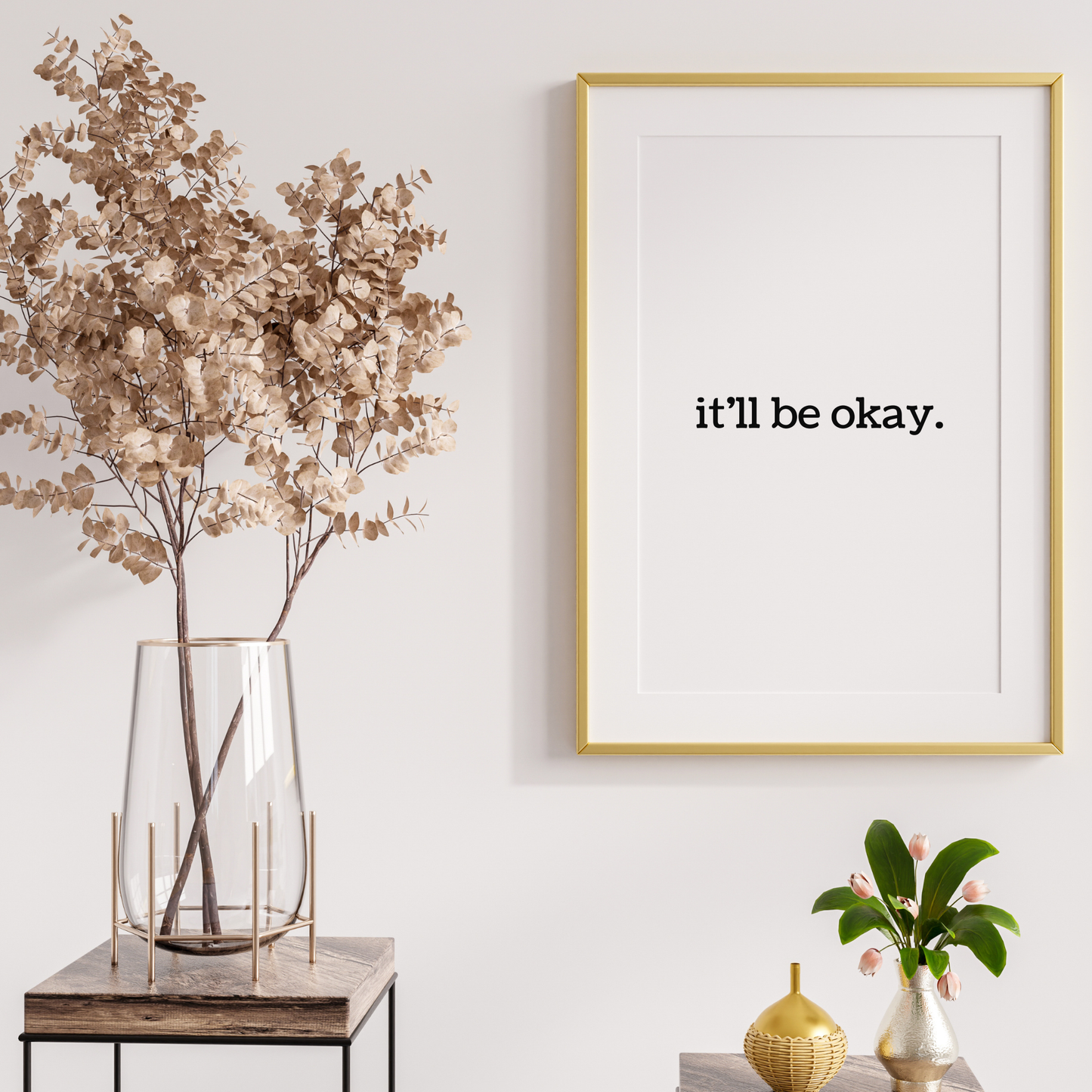 It’ll Be Okay Wall Art Print Digital Download Affirmation Poster. Gift For Advocate. Support Survivors Typography Trendy Art Print. Mental Health Dopamine Decor. Empowering Dorm Poster. Victim Advocate Office Art.