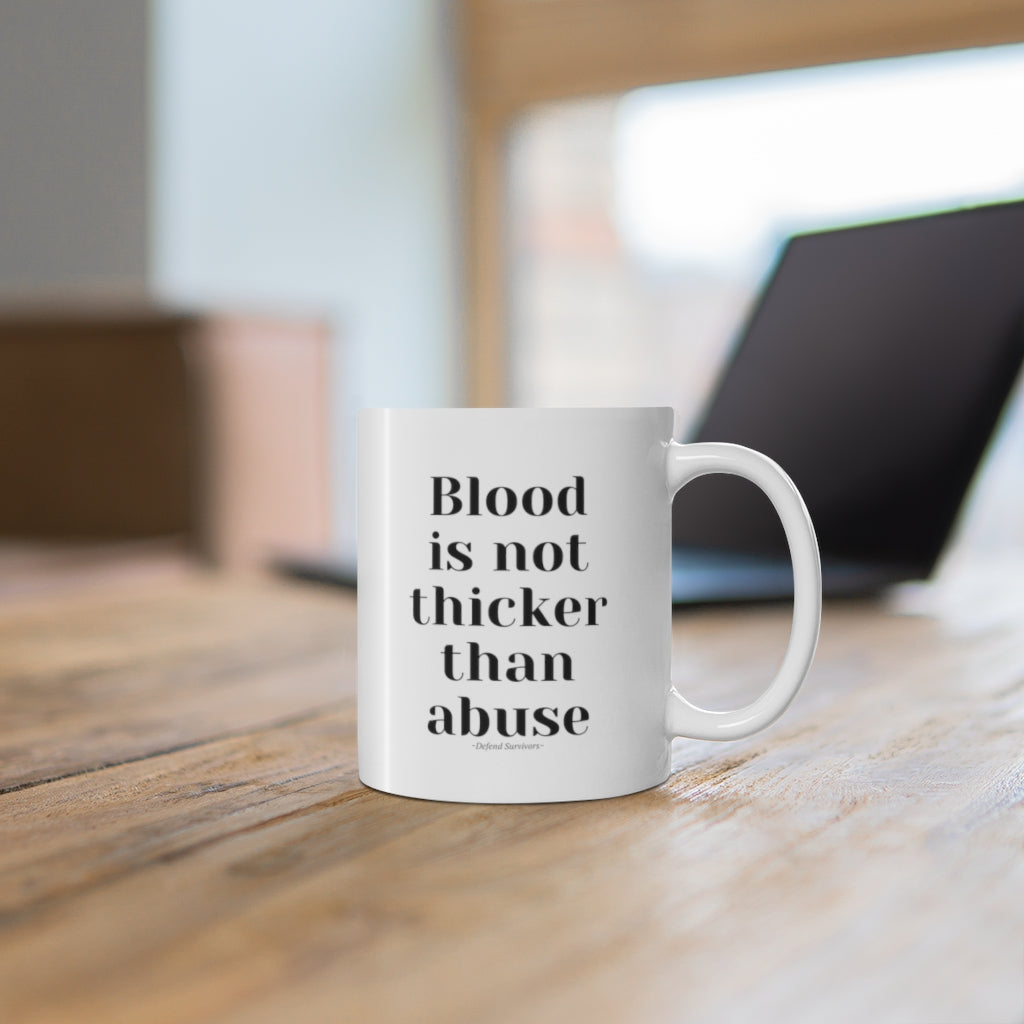 Family Protects Mug