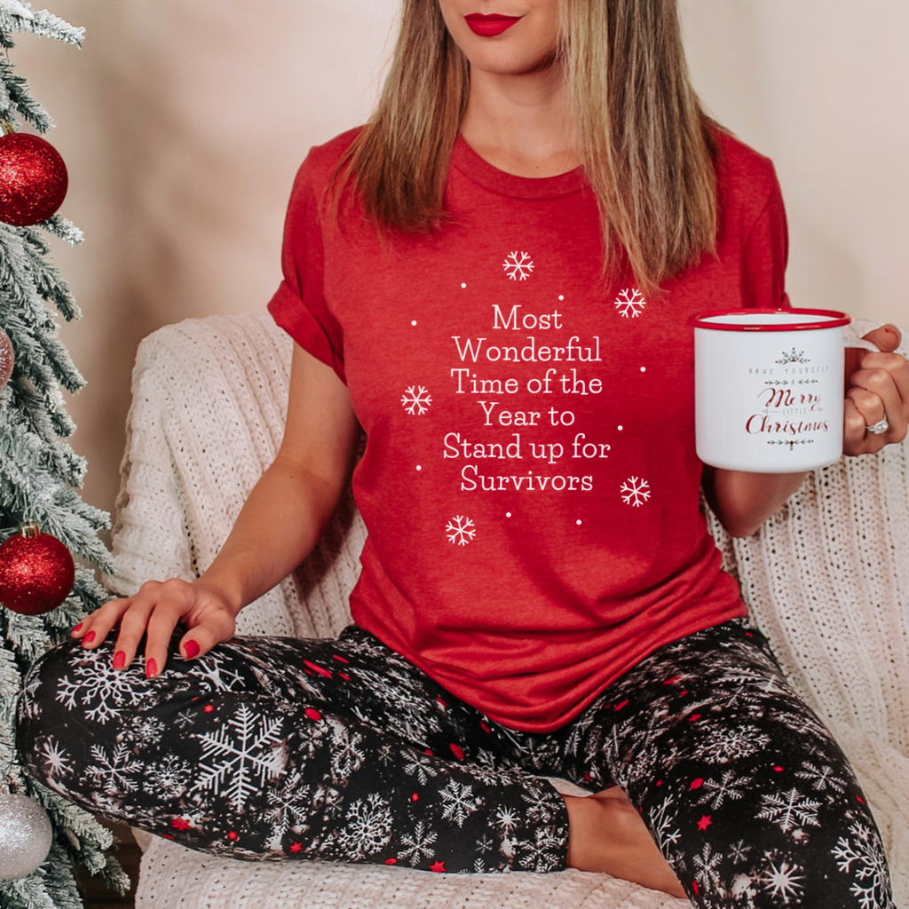 Most Wonderful Time of the Year to Stand Up for Survivors Shirt