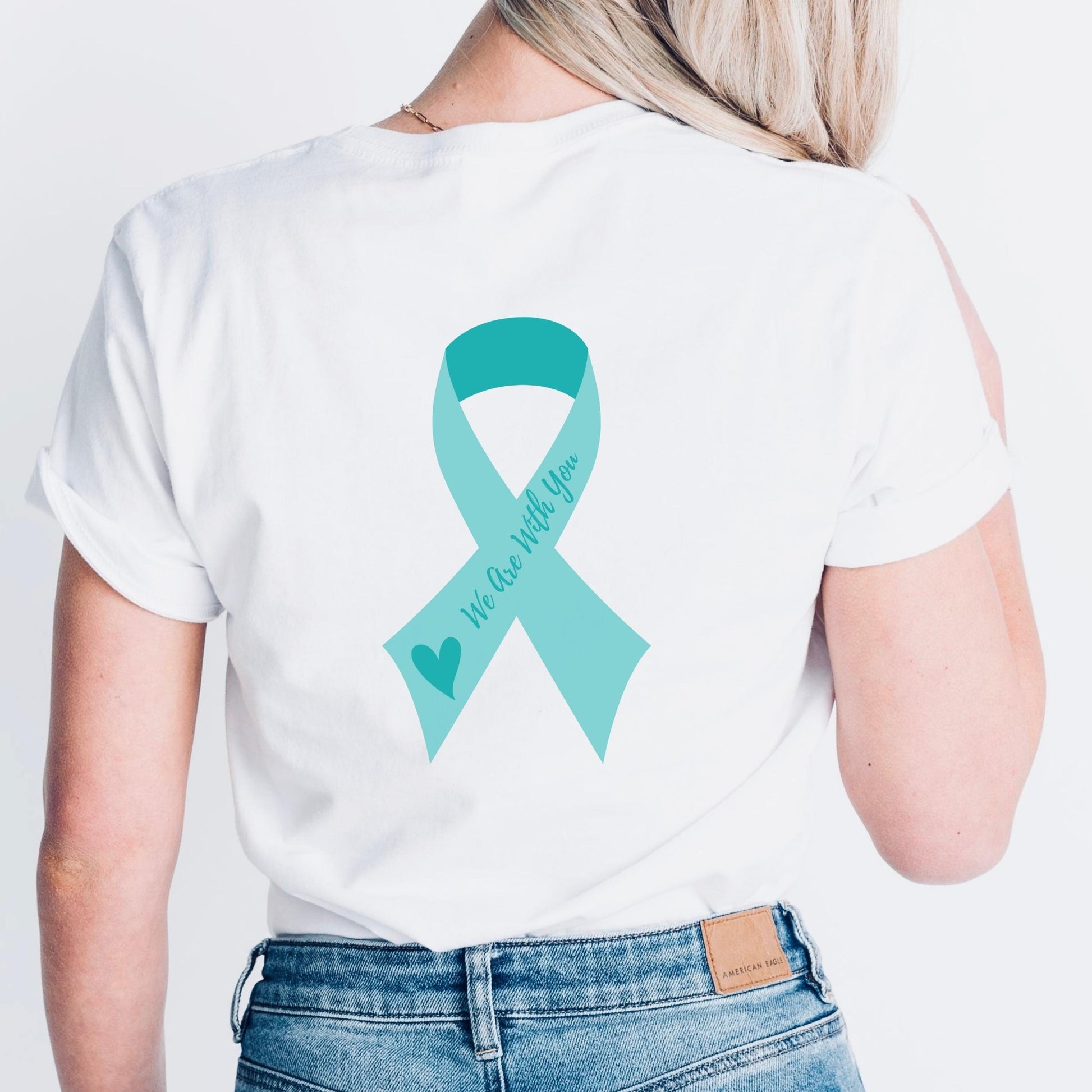 SAAM Awareness Ribbon We Are With You T-Shirt