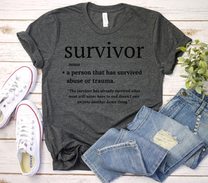 Survivor Noun T-Shirt