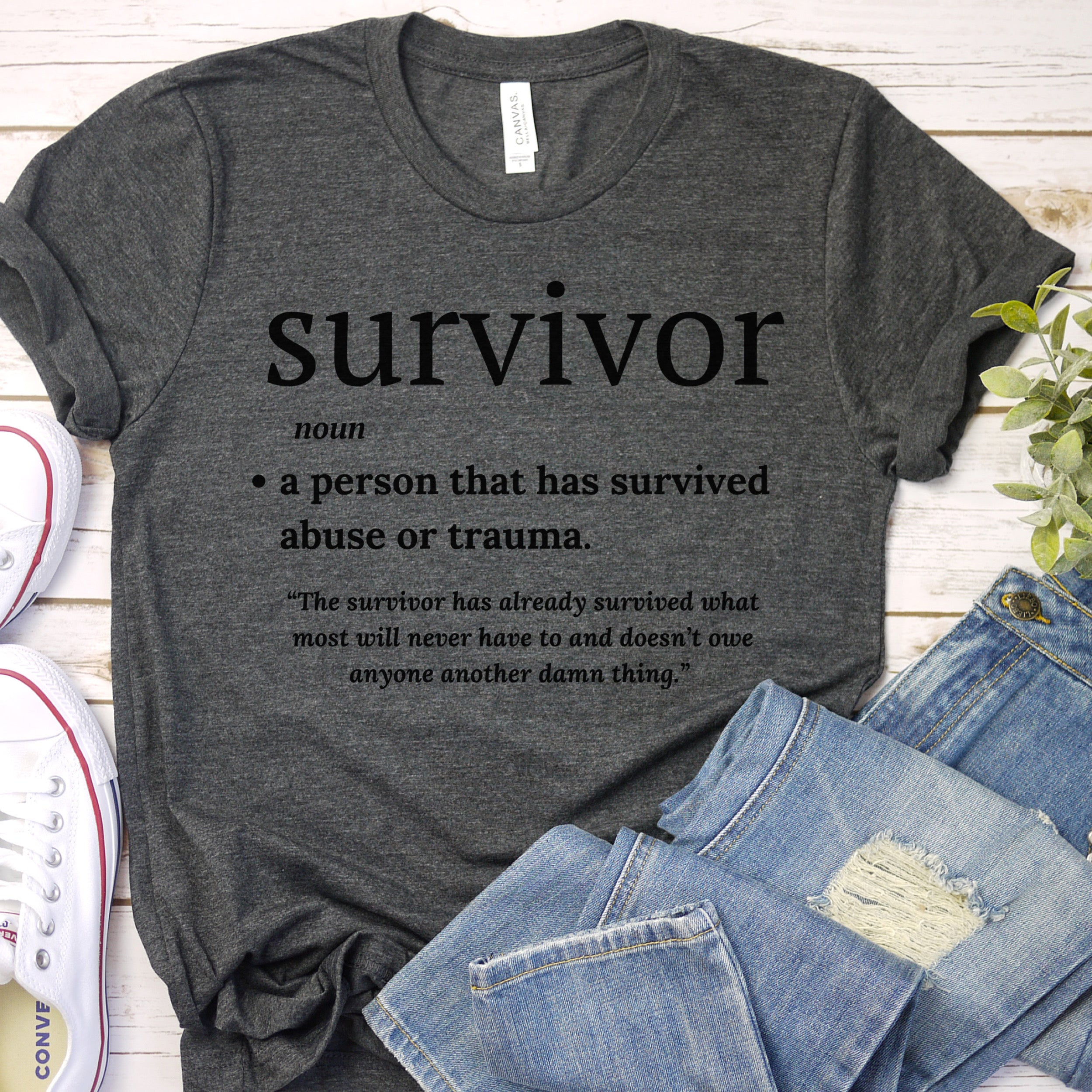 Survivor Definition Shirt